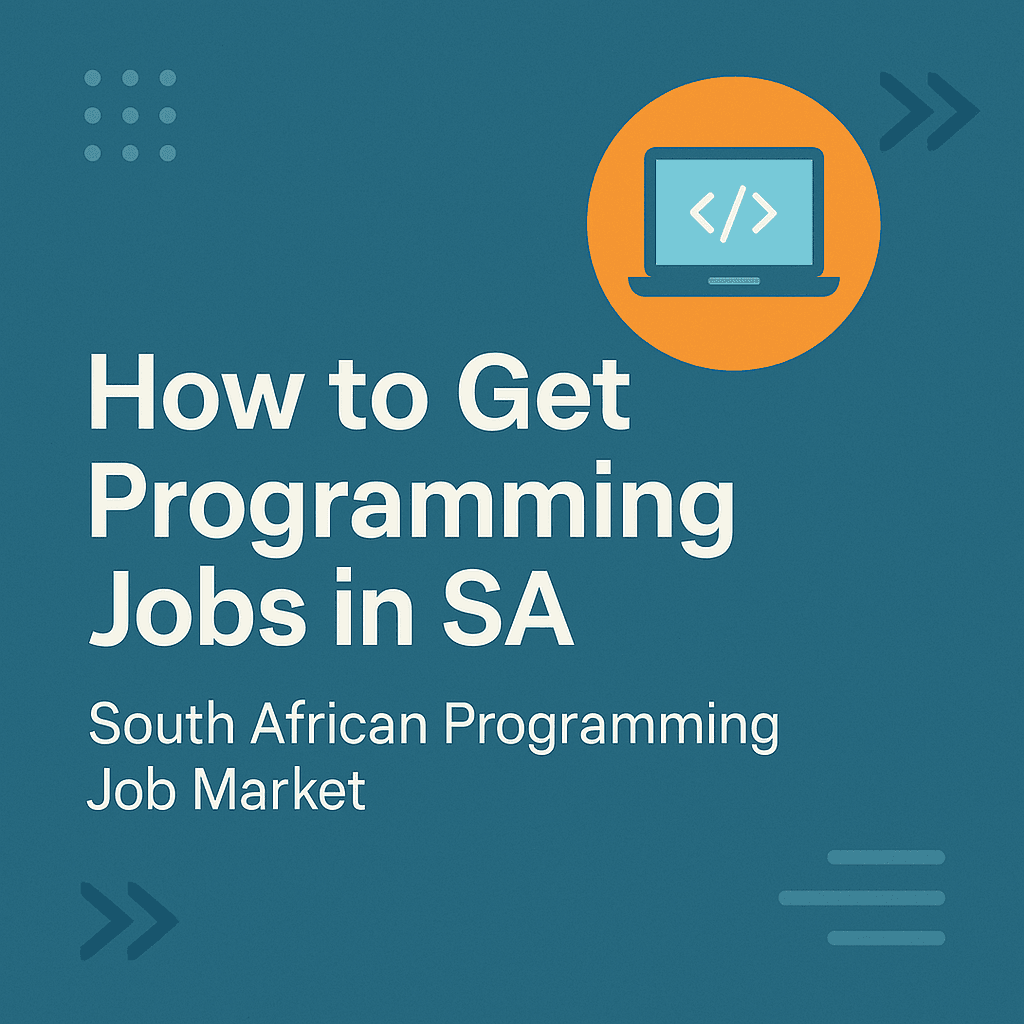 How to get Programming Jobs in SA