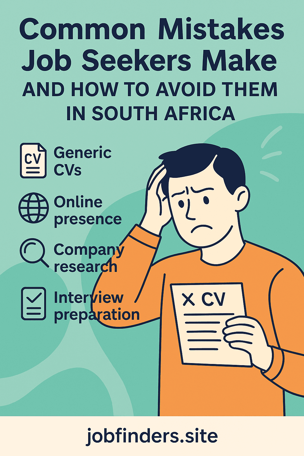 Common Mistakes Job Seekers Make and How to Avoid Them in South Africa
